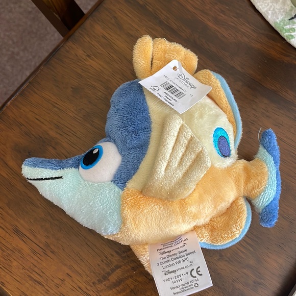Disney Toys Disney Store Tad Fish Bean Bag Plush Finding Nemo Nwt